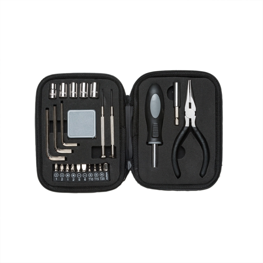 KIT FERRAMENTA NO ESTOJO SPX-13745-PRE NA COR PRETO