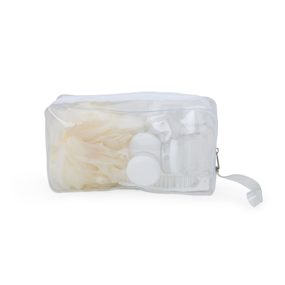 KIT VIAGEM 10 PEÇAS SPX-18928-BCO NA COR BRANCO