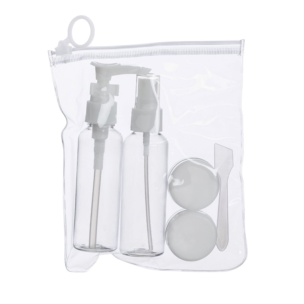 KIT VIAGEM 5PÇS SPX-18535-BCO NA COR BRANCO