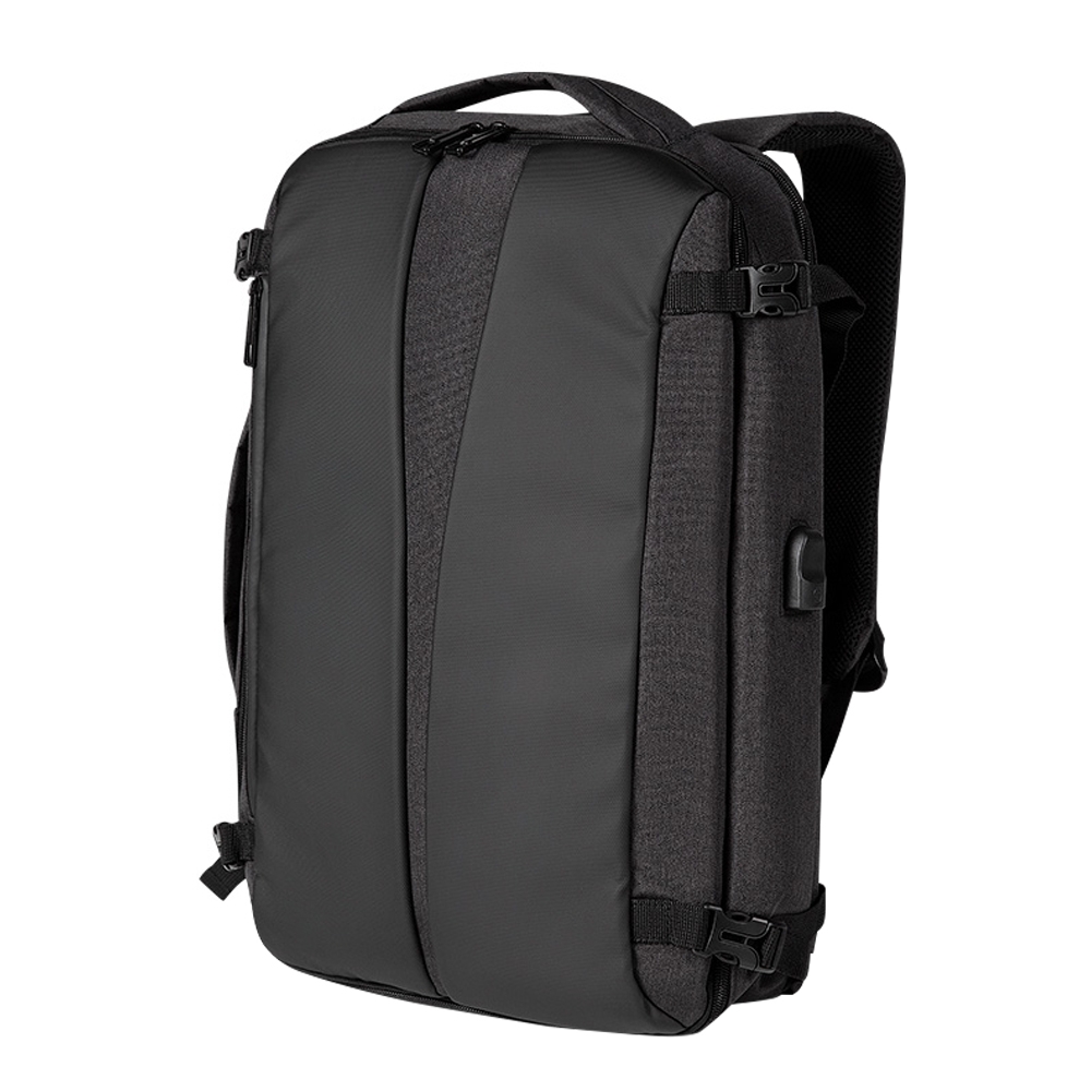 MOCHILA/PASTA  SPX-14706-CZE NA COR PRATA