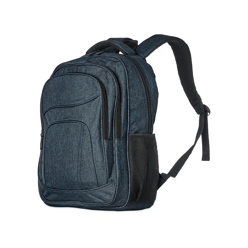 MOCHILA C/ PLAQUINHA SPX-18373 NA COR AZUL