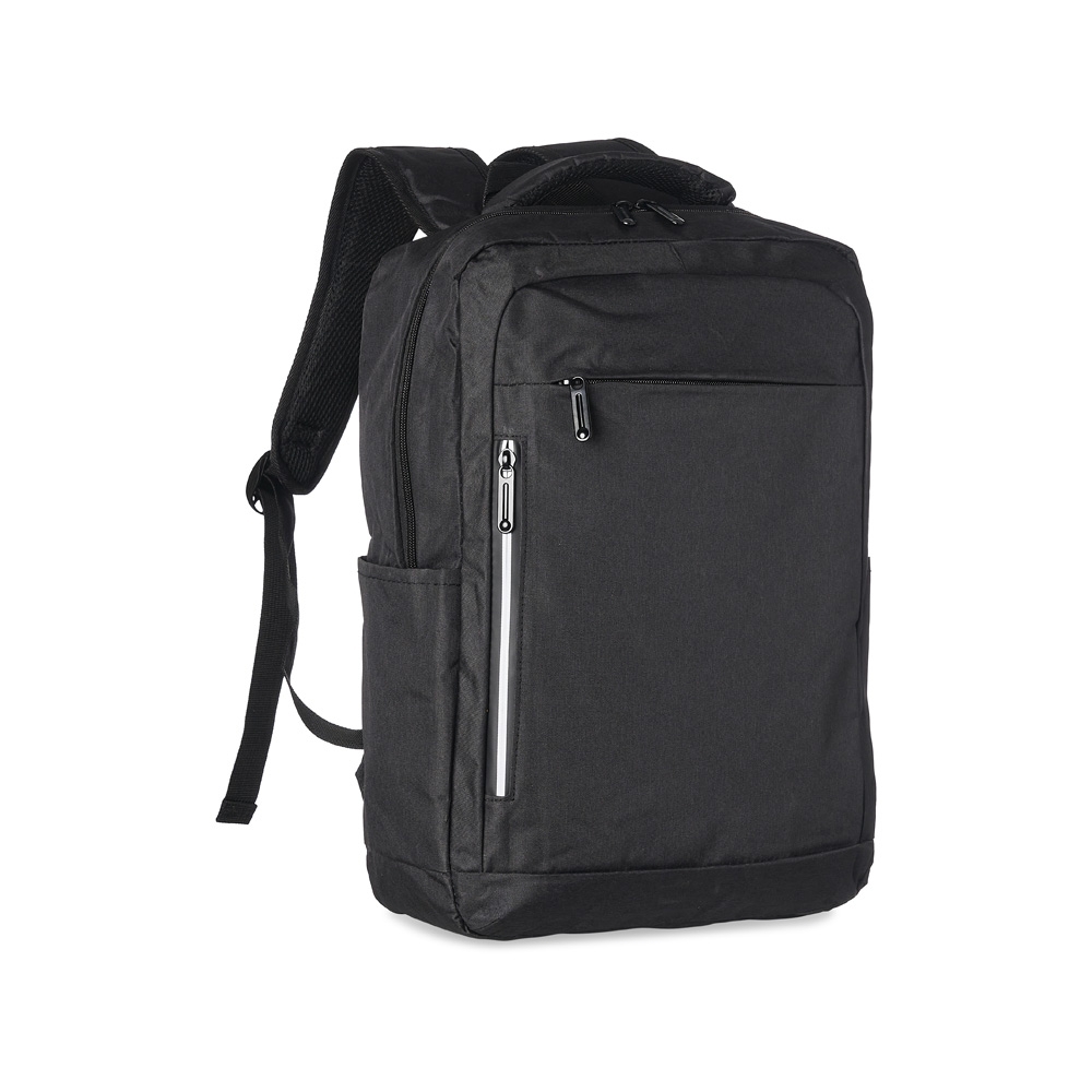 MOCHILA DE NYLON USB 20L SPX-09761-PRE NA COR PRETO