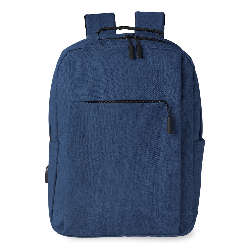 MOCHILA DE NYLON USB 18L SPX-01320B-AZU NA COR AZUL