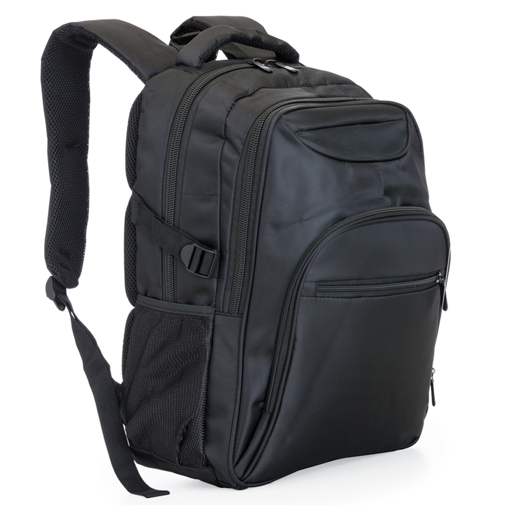 MOCHILA DE POLIÉSTER 27L SPX-03033-PRE NA COR PRETO