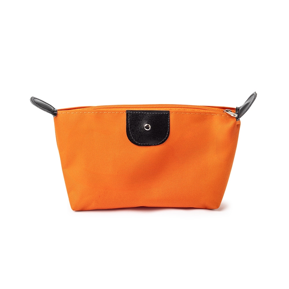NÉCESSAIRE NYLON OXFORD SPX-15150N-LAR/PRE NA COR LARANJA