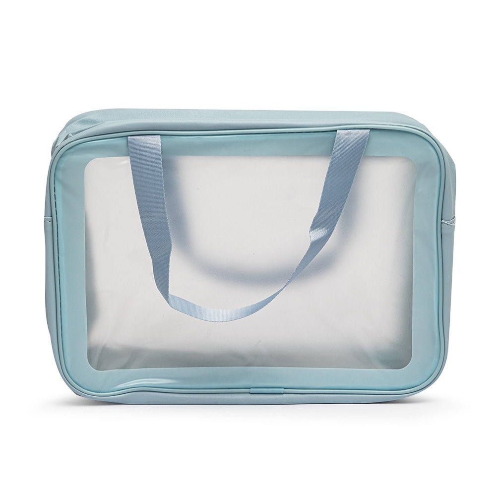 NÉCESSAIRE PVC IMPERMEÁVEL SPX-18809-AZU NA COR AZUL