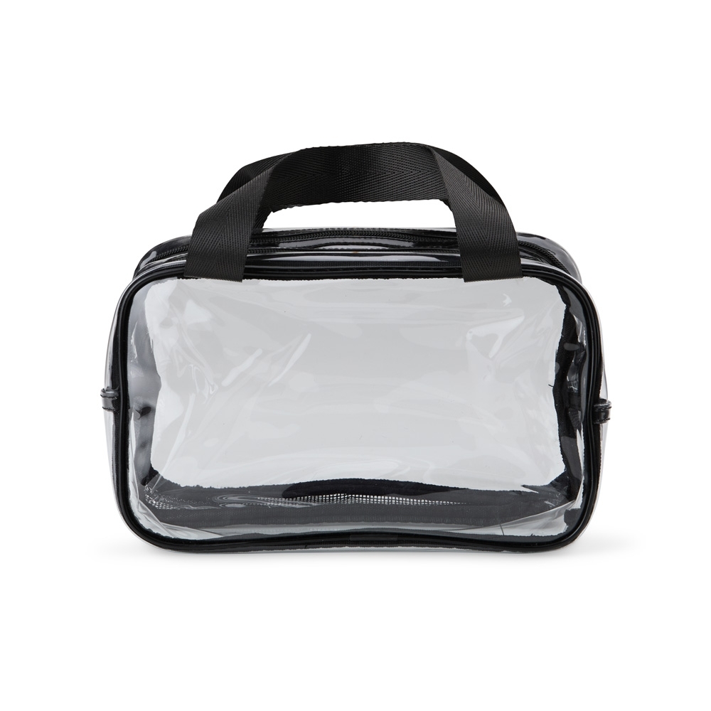 NÉCESSAIRE PVC SPX-18777-TRA NA COR TRANSPARENTE