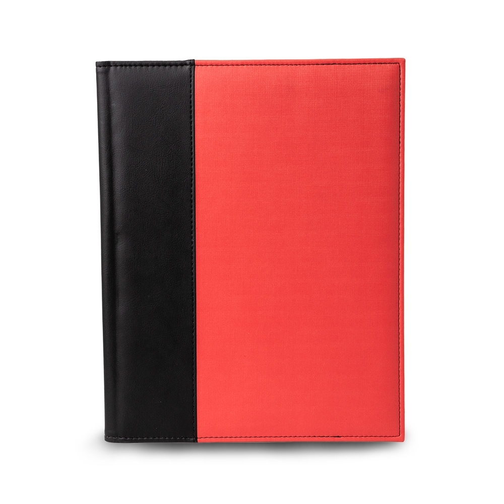 PASTA CONVENÇÃO COM PORTA CANETA SPX-15053-PRE/VM NA COR PRETO