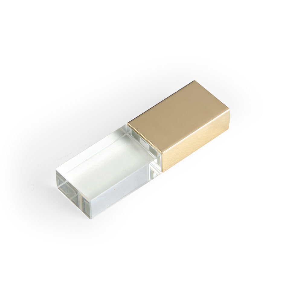 PEN DRIVE VIDRO 16GB SPX-050-16GB-TRA/DOU NA COR TRANSPARENTE