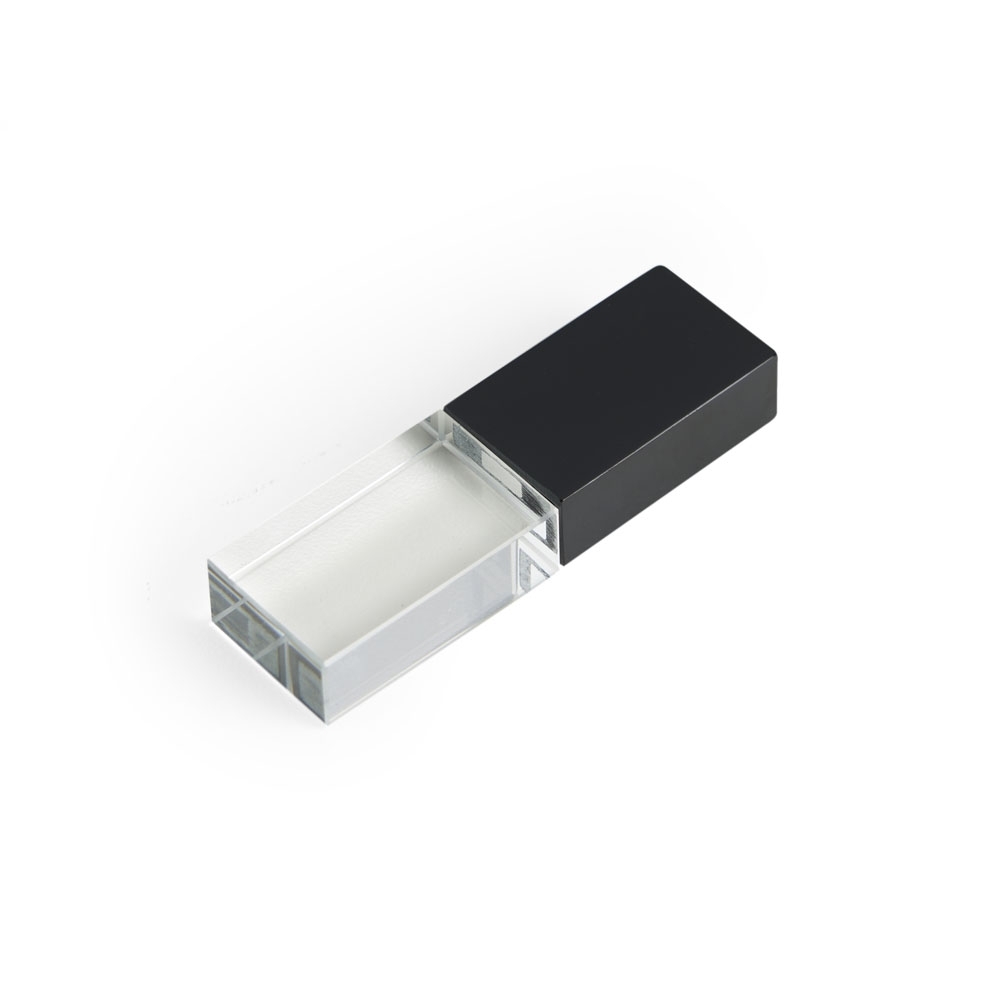 PEN DRIVE VIDRO 32 GB SPX-050-32GB-TRA/PRE NA COR TRANSPARENTE