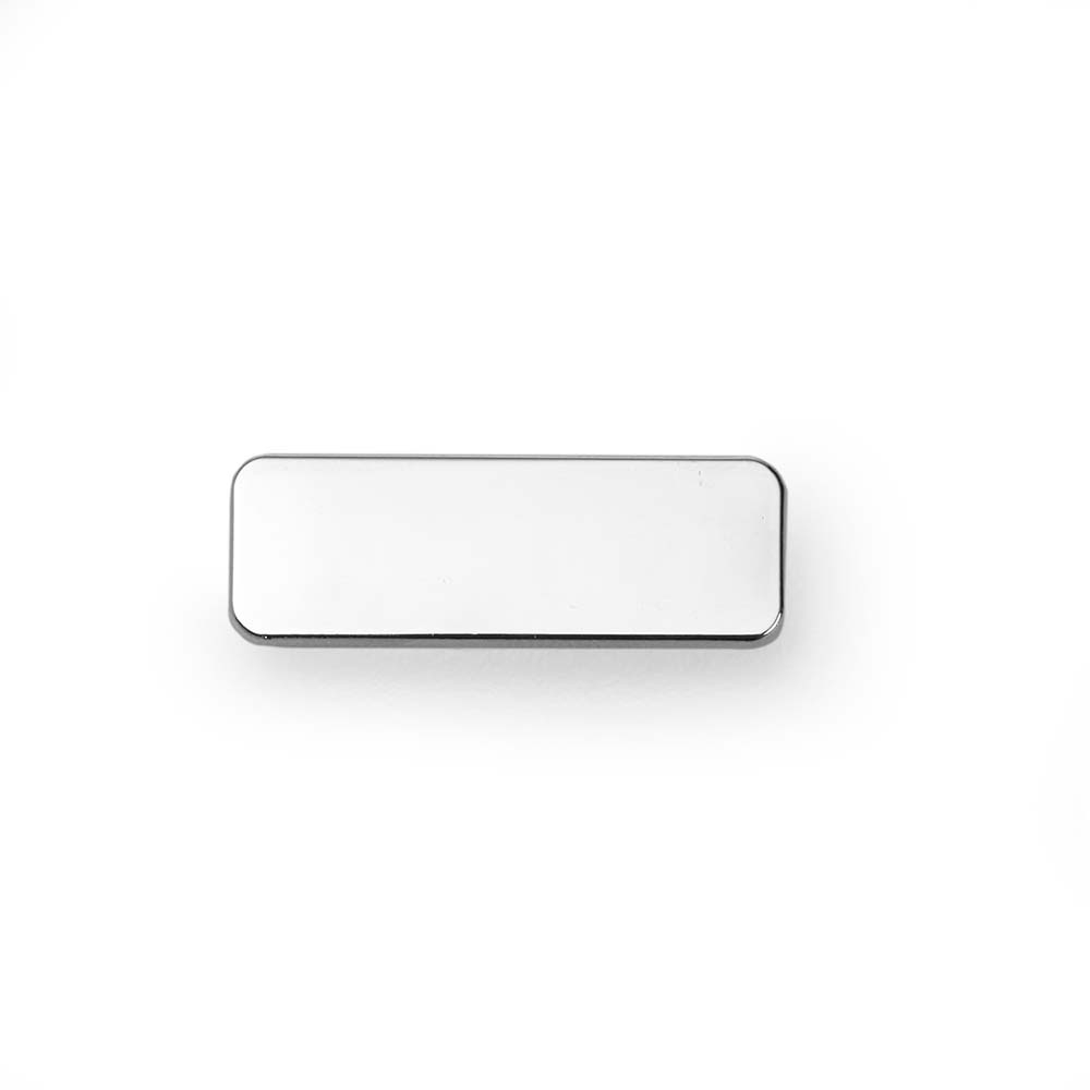 PLAQUINHA EM METAL P/ GRAVAÇÃO SPX-21380-INO NA COR INOX