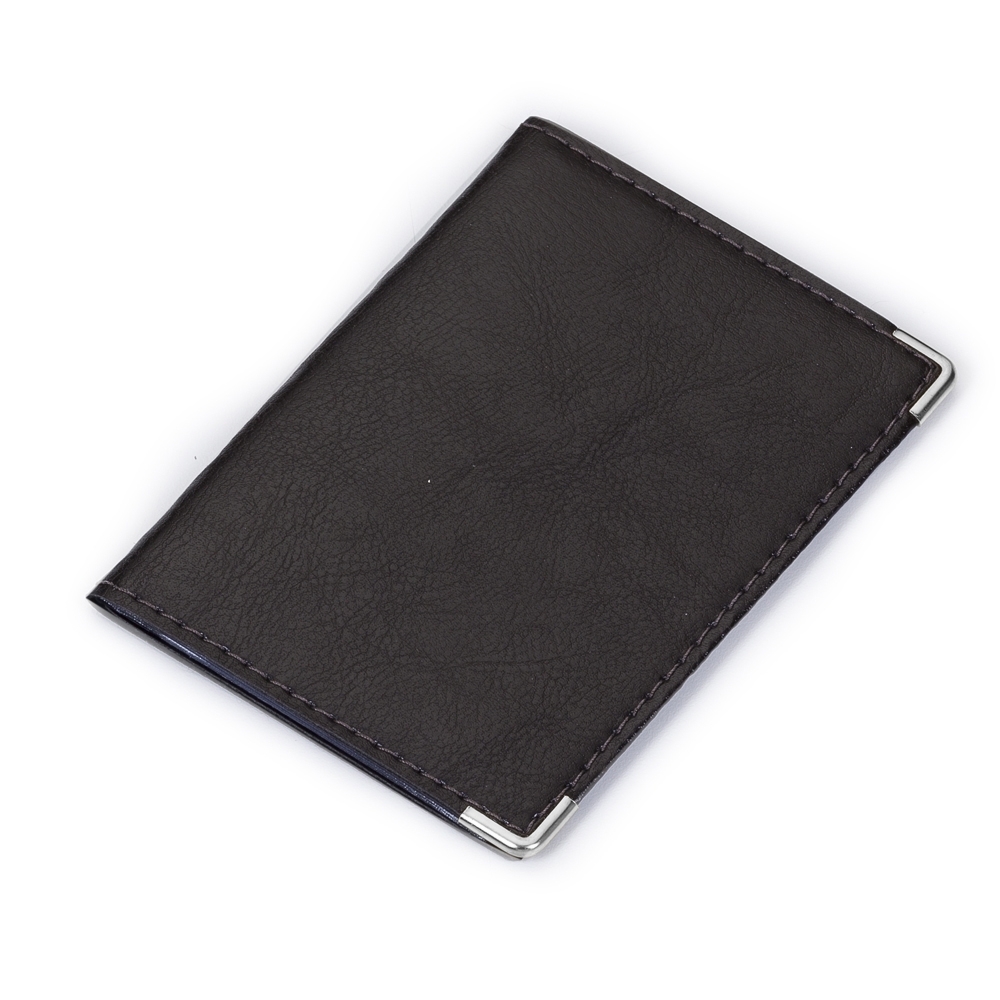 PORTA DOCUMENTO EM COURO SINTÉTICO SPX-12385CP-CAF NA COR MARROM