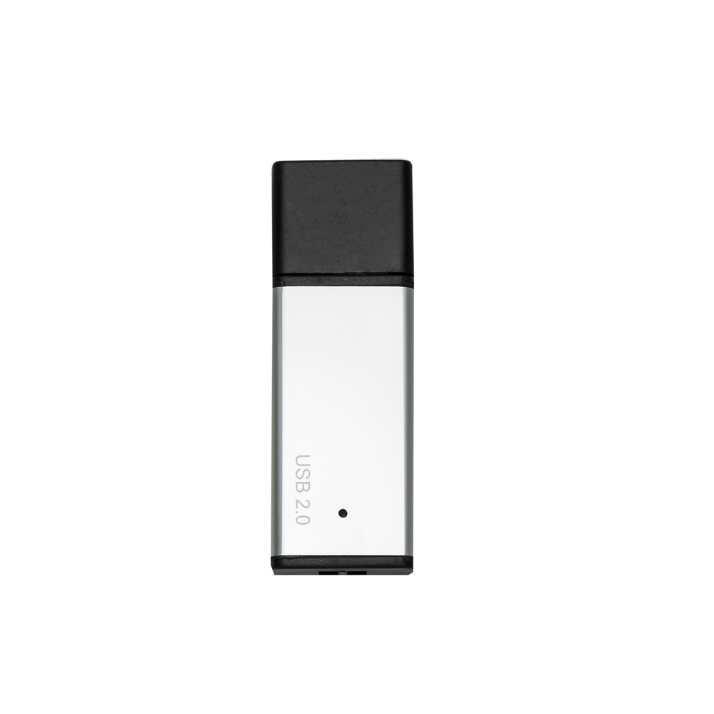 PEN DRIVE PRATINHA 4 GB  COM TAMPA  SPX-001-4GB-PRA/PRE NA COR PRETO