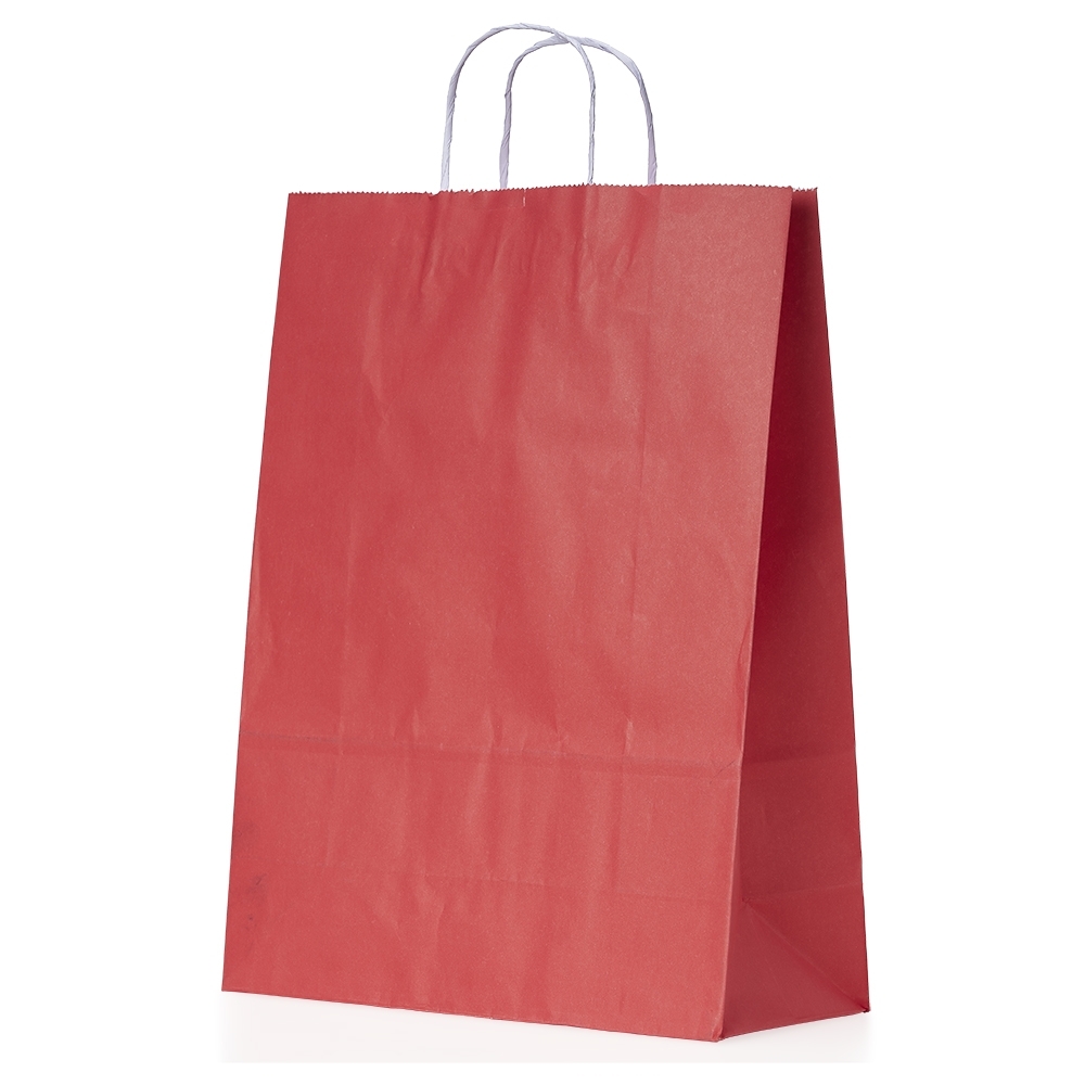 SACOLA KRAFT GRANDE SPX-14753-VM NA COR VERMELHO