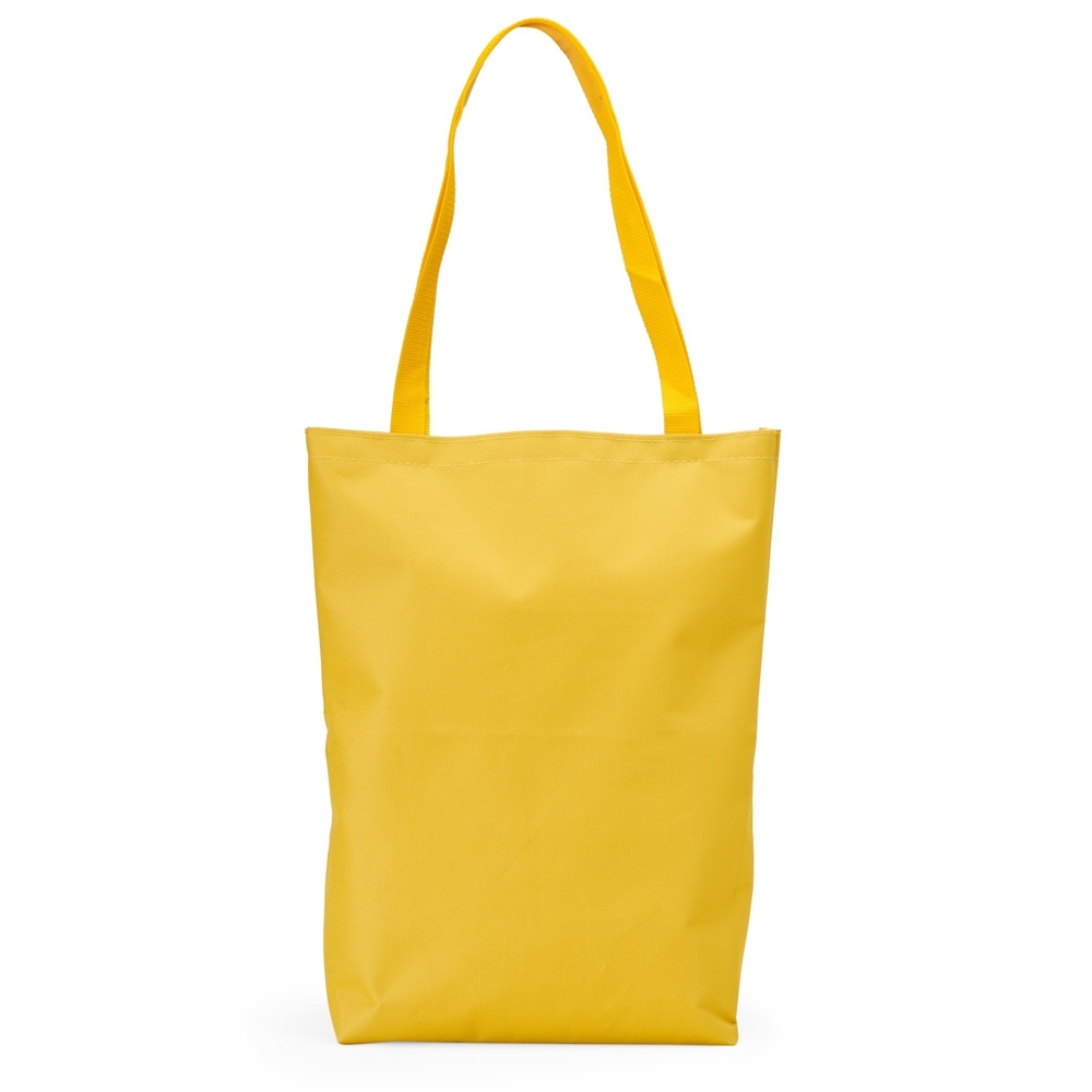 SACOLA NYLON COM ALÇA SPX-14938-AMA NA COR AMARELO