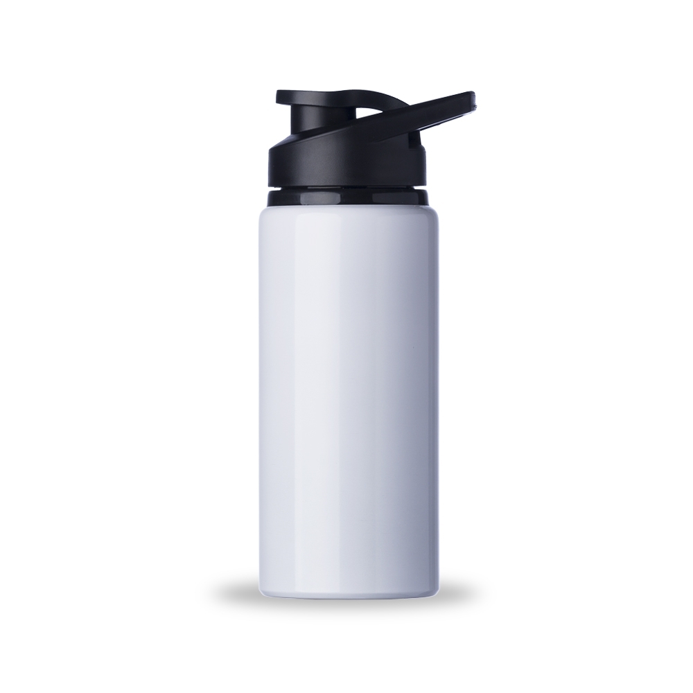 SQUEEZE ALUMINIO BRILHANTE 650ML SPX-12487B-BCO NA COR BRANCO