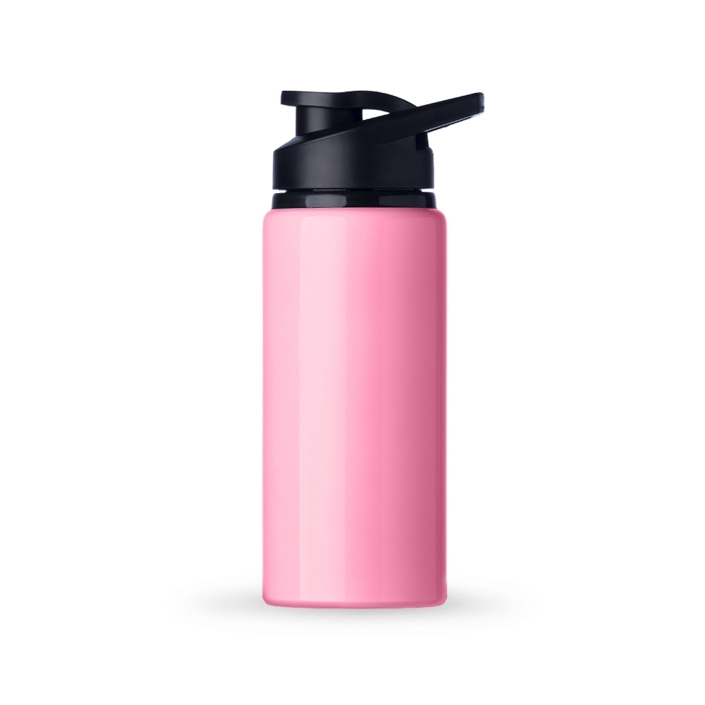 SQUEEZE ALUMINIO BRILHANTE 650ML SPX-12487B-RSC NA COR ROSA