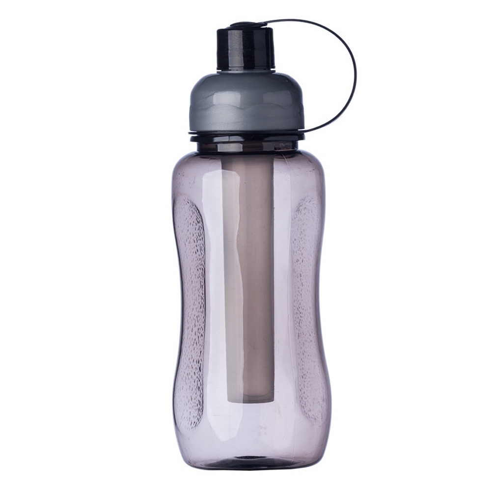 SQUEEZE ICEBAR PLÁSTICO 600ML SPX-10038-FUM NA COR PRETO