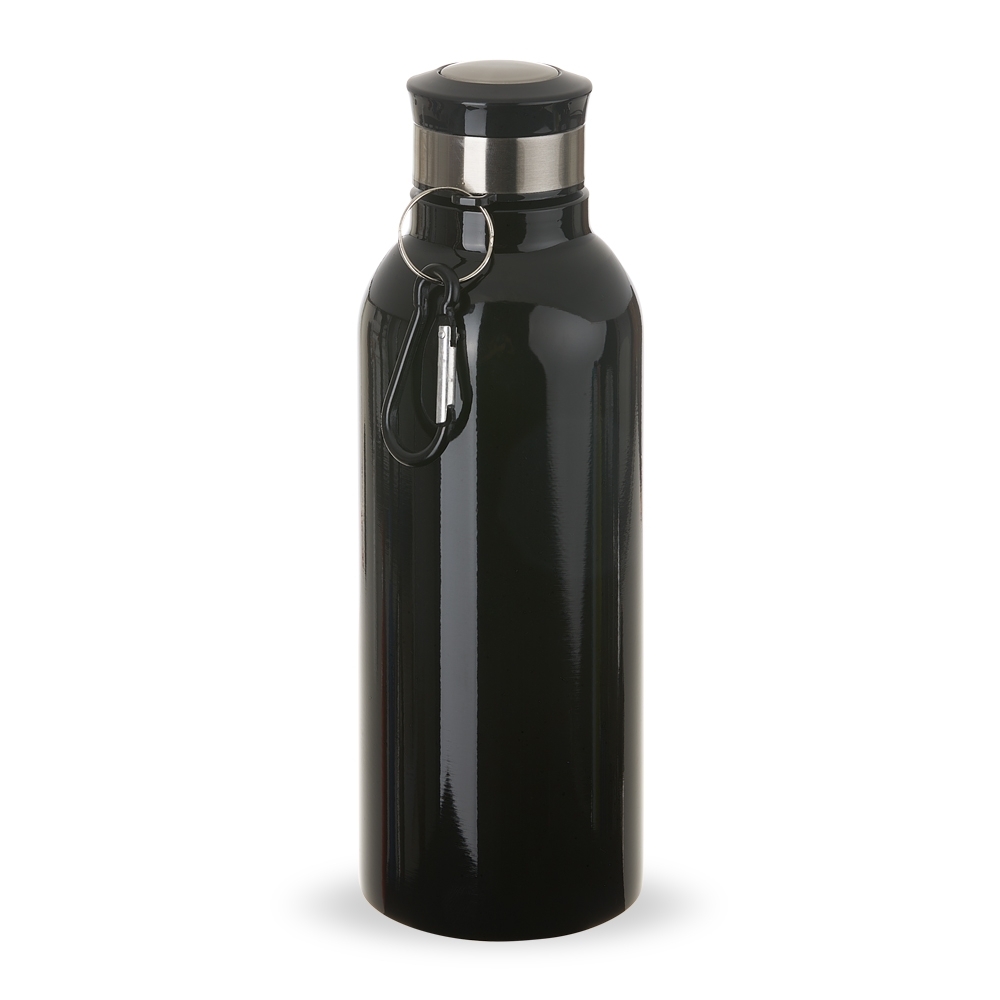 GARRAFA INOX 700ML SPX-18547-PRE NA COR PRETO
