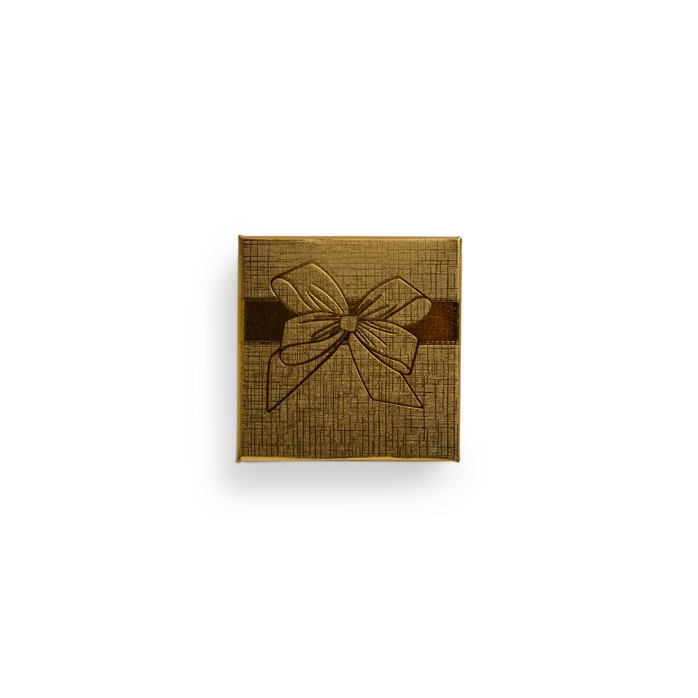 CAIXA PARA PRESENTE SPX-19001-DOU NA COR DOURADO