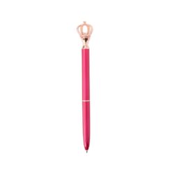 CANETA METAL COROA SPX-08174-PNK/COB NA COR ROSA