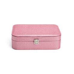 PORTA-JOIAS COM ESPELHO SPX-P@07489-RS2 NA COR ROSA