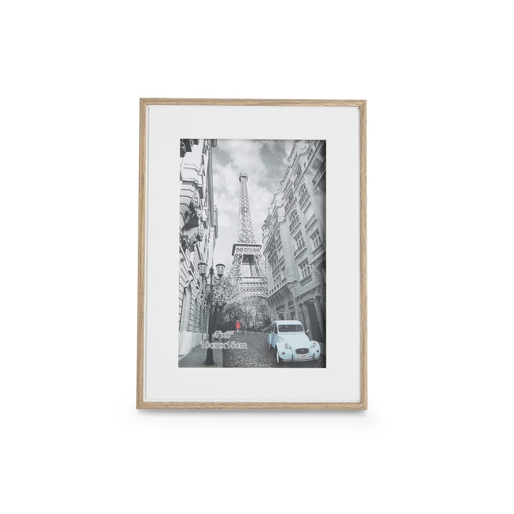 PORTA-RETRATO MDF SPX-18990B-CIN NA COR CINZA