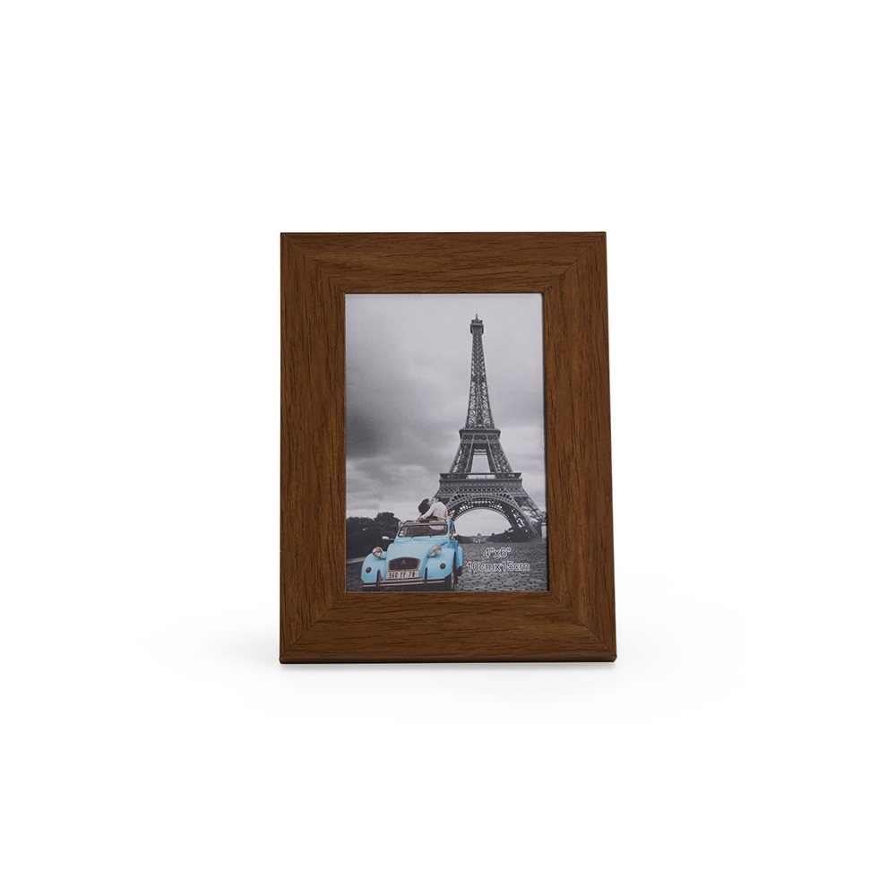 PORTA-RETRATO PVC SPX-18989-MAR NA COR MARROM