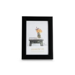 PORTA-RETRATO PVC SPX-18988-PRE NA COR PRETO