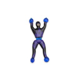 KIT 2 BONECOS NINJA QUE GRUDA NA PAREDE SPX-P$BRINQ79-MIS NA COR AMARELO