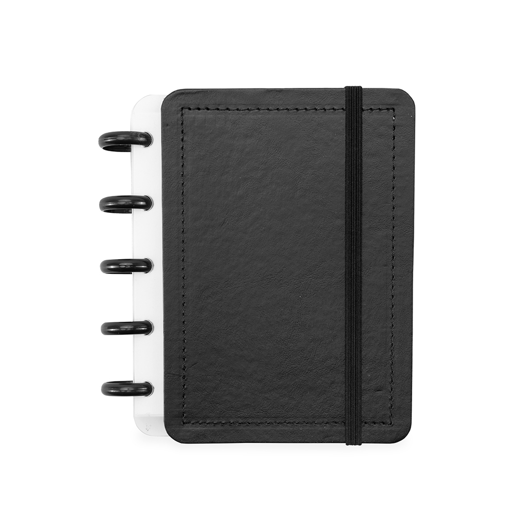CADERNO DE DISCO PERCALUX SPX-15345-PRE NA COR PRETO