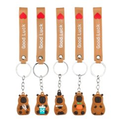 CHAVEIRO CAPIVARA SPX-P$BRINQ129-MIS NA COR MARROM