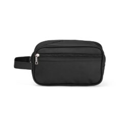 NÉCESSAIRE COURO SINTÉTICO SPX-19022-PRE/PRE NA COR PRETO