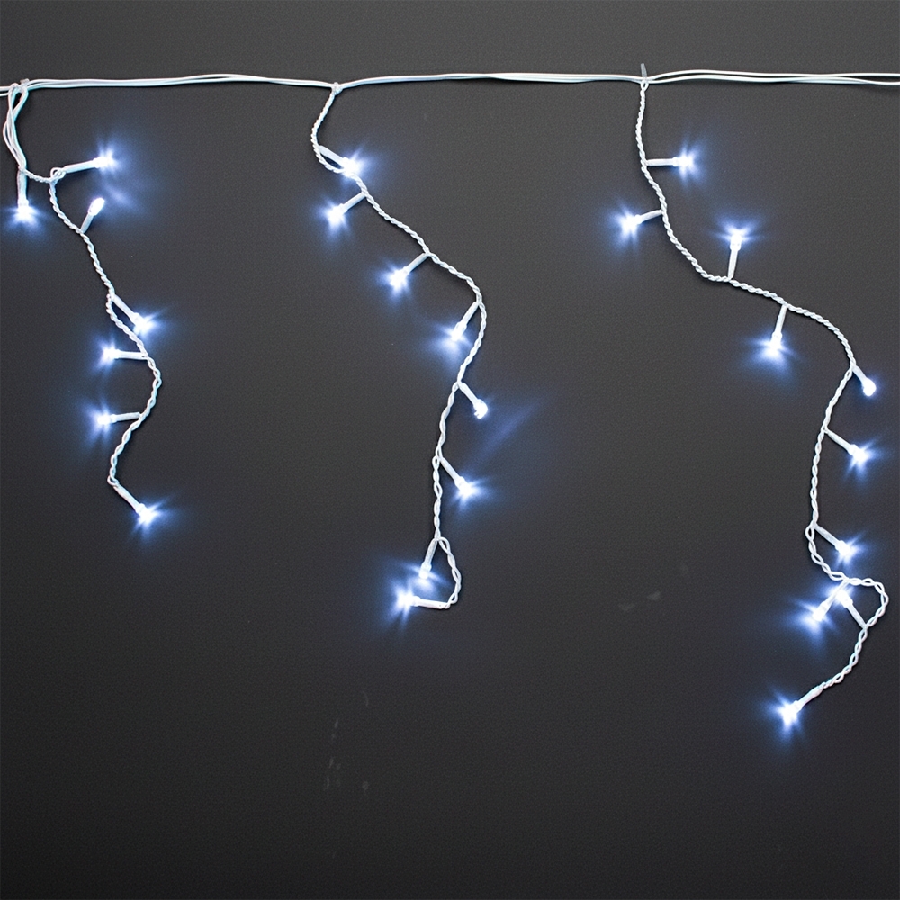 CORTINA CASCATA LED SPX-P$80059-BCO/FRI NA COR BRANCO