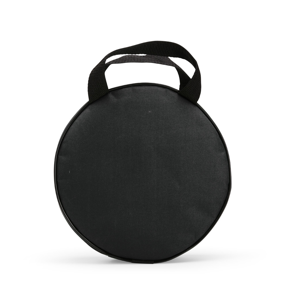 PORTA-PRATOS POLIÉSTER SPX-15328-PRE NA COR PRETO