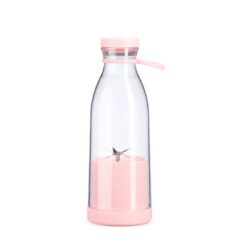 GARRAFA PLÁSTICA MIXER 380ML SPX-14995A-RSC NA COR ROSA