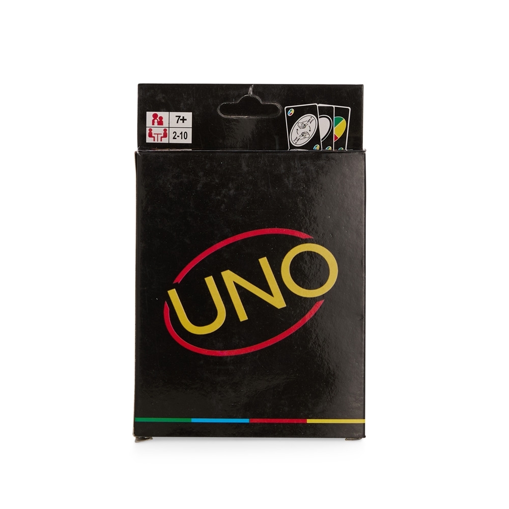 JOGO DE CARTAS UNO MINIMALISTA SPX-P$BRINQ173-PRE NA COR AMARELO