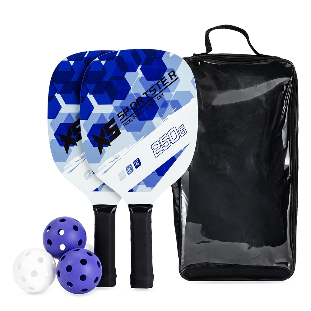 KIT PICKLEBALL 6 PEÇAS SPX-09167-AZU/BCO NA COR AZUL
