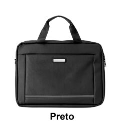 PASTA NOTEBOOK 15,6" COURO SINTÉTICO SPX-19045-PRE NA COR PRETO